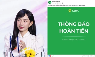 Nhãn hàng kẹo rau củ Kera thông báo hoàn tiền cho khách, công an tỉnh Đắk Lắk vào cuộc