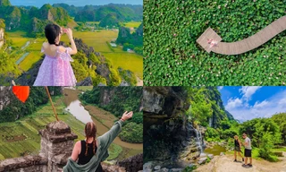 Ngắm mùa Thu lãng mạn tại "thiên đường sống ảo" Hang Múa (Ninh Bình) dịp nghỉ lễ