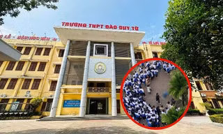 Nam sinh lớp 10 ở Thanh Hóa rơi từ tầng 4 xuống sân trường trong giờ ra chơi