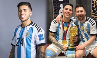 Enzo Fernandez - tiền vệ 21 tuổi đạt danh hiệu "Cầu thủ trẻ xuất sắc nhất World Cup 2022"