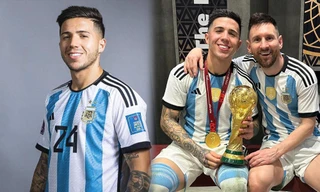 Enzo Fernandez - tiền vệ 21 tuổi đạt danh hiệu "Cầu thủ trẻ xuất sắc nhất World Cup 2022"