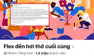 "Flex đến hơi thở cuối cùng" với hơn 1,4 triệu thành viên thông báo dừng hoạt động