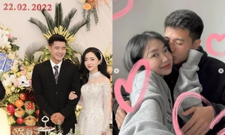 Cầu thủ Hà Đức Chinh tổ chức lễ ăn hỏi với bạn gái hotgirl, chính thức thành "hoa có chủ"