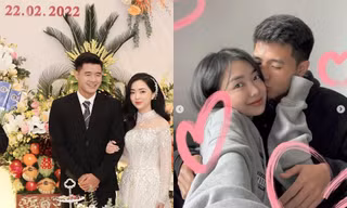 Cầu thủ Hà Đức Chinh tổ chức lễ ăn hỏi với bạn gái hotgirl, chính thức thành "hoa có chủ"