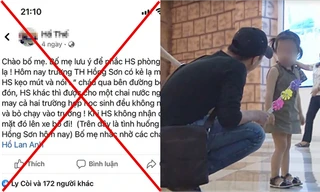 Nghệ An: Không có chuyện bắt cóc trẻ em như thông tin trên mạng xã hội