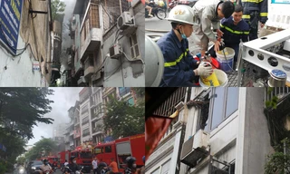 Hà Nội: 3 bạn trẻ không qua khỏi trong ngôi nhà 6 tầng bốc cháy nằm sâu trong ngõ Thổ Quan