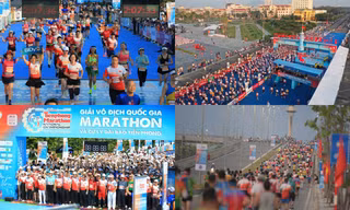 Tiền Phong Marathon 2024: Các runner chinh phục "Dấu chân Mặt Trời" tại Phú Yên