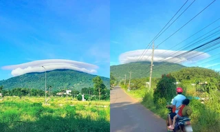 Mây "đĩa bay" xuất hiện ở Đồng Nai, dân mạng thích thú ghi lại khung cảnh đặc biệt