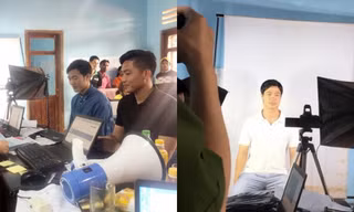 Dàn cầu thủ CLB HAGL đi làm Căn cước công dân gắn chíp, Công Phượng thu hút sự chú ý