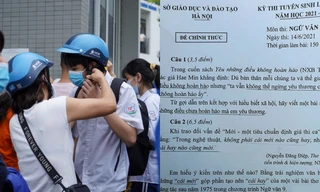 Đề thi môn Văn vào lớp 10 chuyên tại Hà Nội: Bàn về "yêu thương những điều không hoàn hảo"