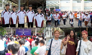 Thí sinh phấn khởi hoàn thành bài thi AIMO 2025, tích lũy nhiều kinh nghiệm bổ ích