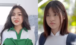 Lần thứ 2 hotgirl "trứng rán cần mỡ" tham gia đóng phim, nhan sắc có phần "lên hương"