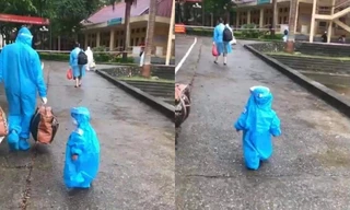 Clip gây xúc động: Bé trai 3 tuổi bị ung thư háo hức về nhà sau 28 ngày cách ly