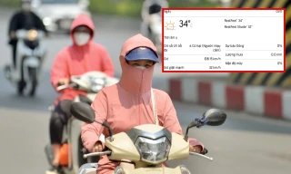 Hà Nội ngày mai 34 độ C trước khi đợt gió mùa về, sang tuần lại giảm tới 15 độ