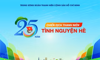 T.Ư Đoàn ra mắt bộ nhận diện kỷ niệm 25 năm chiến dịch Thanh niên Tình nguyện Hè