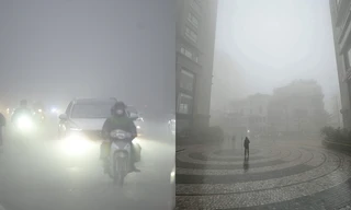 Hiện tượng sương mù dày đặc tại Hà Nội và một số nơi miền Bắc kéo dài đến khi nào?