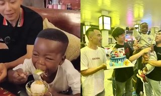 Cùng Quang Linh Vlogs về Việt Nam, "Idol giới trẻ" Lôi Con được quan tâm đặc biệt