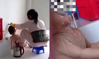 Clip bảo mẫu dùng bạo lực ép trẻ ăn gây phẫn nộ, cơ quan chức năng vào cuộc xác minh