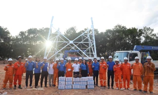 Nghệ An thành lập 74 đội hình thanh niên tình nguyện thực hiện đường dây 500kv mạch 3