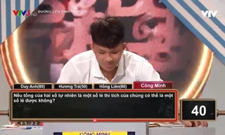 Loạt câu hỏi đơn giản của "Đường Lên Đỉnh Olympia" nhưng lại khiến các thí sinh lúng túng