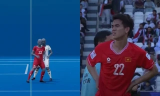 ĐT Việt Nam 2-3 ĐT Iraq: Vì sao Văn Khang không chạm bóng nhưng vẫn vào thế việt vị?