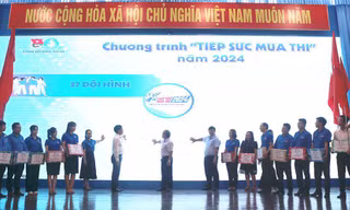 Quảng Ngãi thành lập 37 đội hình tiếp sức mùa thi với hơn 1000 tình nguyện viên