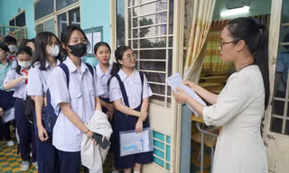 Sở GD&ĐT TP.HCM chốt lịch thi vào lớp 10 năm 2025, trùng ngày thi năm trước