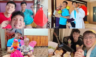 Vui Trung thu cùng cầu thủ tuyển Việt Nam: Xuân Trường khiến dân mạng không thể nhịn cười