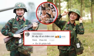 Hòa Minzy trả lời thế nào khi có netizen thắc mắc: Tham gia Sao Nhập Ngũ thì ai chăm con?