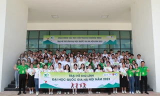 Trại Hè thủ lĩnh năm 2023 của Đại học Quốc gia Hà Nội: Nơi ươm mầm thủ lĩnh tương lai