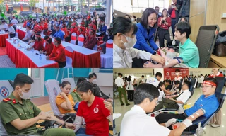 Rộn ràng ngày hội Chủ Nhật Đỏ lần thứ XVI tại nhiều địa phương trên cả nước