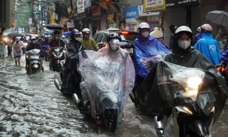Miền Bắc có thể sắp đón một đợt mưa rất lớn trong tuần này, cảnh báo ngập úng