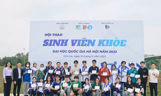 Sôi nổi hội thao Sinh viên khỏe Đại học Quốc gia Hà Nội năm 2023