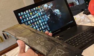 Nguy cơ xảy ra cháy nổ nguy hiểm từ pin laptop bị phồng, dễ gây tai nạn nghiêm trọng