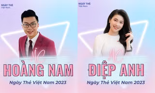 "Profile" cực xịn của 2 MC VTV đồng hành cùng Ngày thẻ Việt Nam 2023