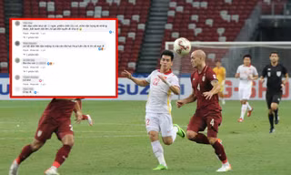 Sau khi mất vé vào Chung kết AFF Cup 2020, các CĐV quá khích "tấn công" Facebook Tiến Linh