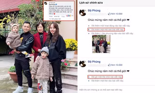 Đầu năm mới, Độ Mixi đăng gì lên Facebook mà netizen gọi là "cú nhầm lẫn đi vào lòng đất"?