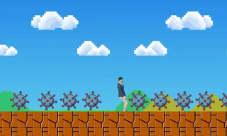 "Anh da nâu" (VTV24) hóa thân thành nấm lùn Mario mô phỏng tình hình dịch COVID-19 sau Tết