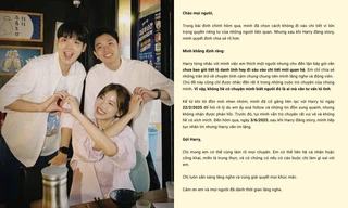 Ồn ào "bộ ba nghỉ chơi": Meichan không chọn cách im lặng, tag thẳng tên Harry