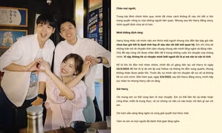 Ồn ào "bộ ba nghỉ chơi": Meichan không chọn cách im lặng, tag thẳng tên Harry