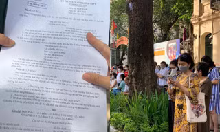 Đề thi môn Văn kỳ thi vào lớp 10 tại Hà Nội: Bàn về sự cần thiết của việc nuôi dưỡng vẻ đẹp tâm hồn