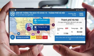 Hướng dẫn cách xem bản đồ COVID-19 ở Hà Nội giúp bạn tiện theo dõi tình hình dịch bệnh