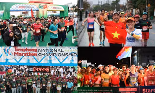 Tiền Phong Marathon 2025: Các nhà vô địch vỡ òa cảm xúc khi chạm đến vinh quang