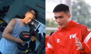Ngắm loạt ảnh này bạn sẽ hiểu vì sao Nguyên Hoàng lại là "trai đẹp vững chãi" U23 Việt Nam