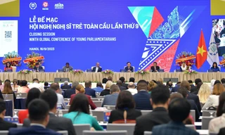 Tuyên bố đầu tiên của Hội nghị Nghị sĩ trẻ toàn cầu qua 9 kỳ tổ chức