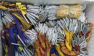 Số kíp nổ khổng lồ được ví như thần chết nhưng được tên Châu chở đi khắp nơi – ảnh Văn Chương