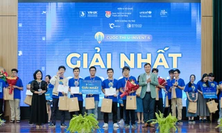 Dự án giành giải nhất thi Sáng tạo Khoa học Công nghệ học sinh THPT toàn quốc 2023
