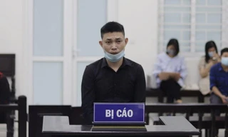 Bị cáo Trần Đức Hưng tại tòa.