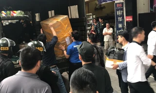 Cảnh sát khám xét cơ sở của Nhật Cường.