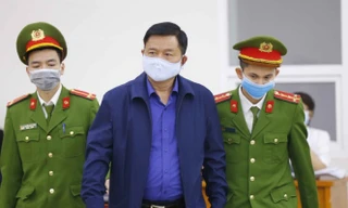 Ông Đinh La Thăng tại tòa. Ảnh TTXVN